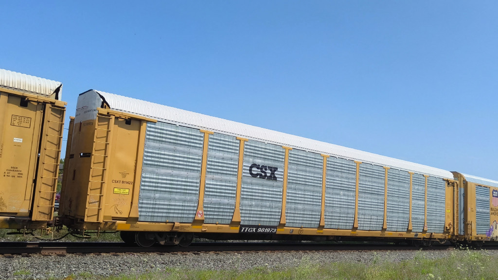 CSX B11422 (Body) TTGX 981973 (Flat)